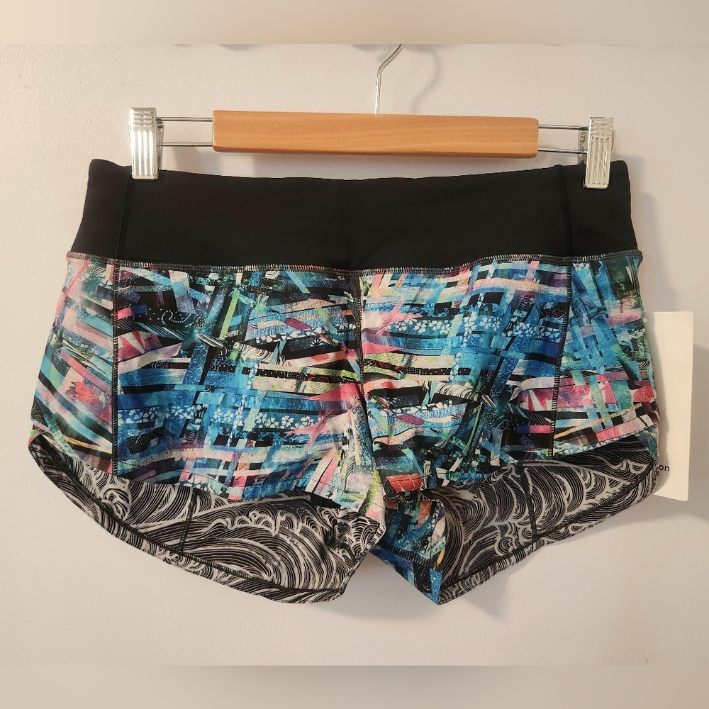 NWT Lululemon Seawheeze Speed Up Shorts Lowrise, 2.5" Inseam, Size 6 (2018)